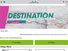 Tablet Screenshot of greenwichbikes.com